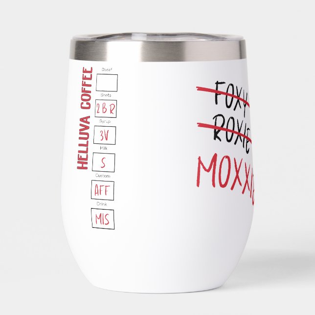 Mox's Misto - Wine Tumbler (Back)