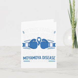 Moyamoya Awareness Every Fight Is Our Fight Boxing Card