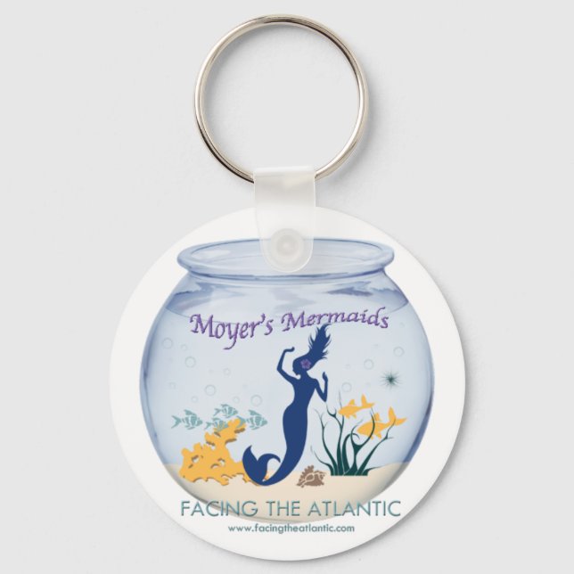 Moyer's Mermaids Key Ring (Front)