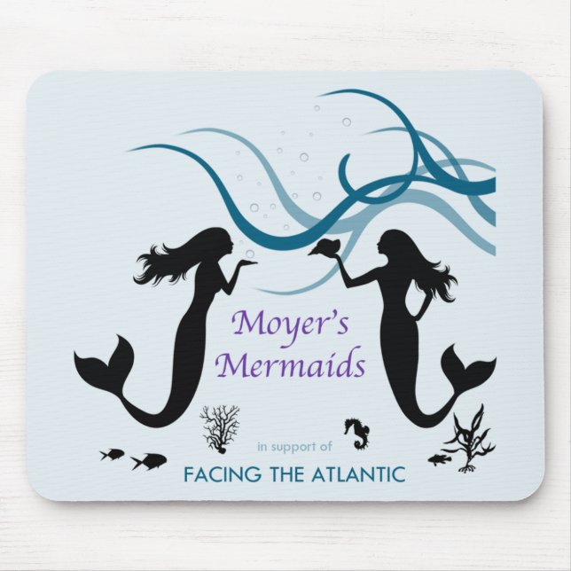 Moyer's Mermaids Mousepad (Front)