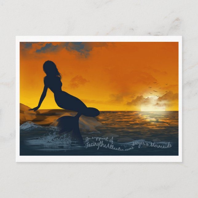 Moyer's Mermaids Postcard (Front)