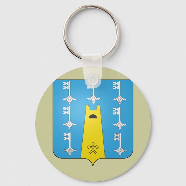 Mozabite Valley, Algeria Key Ring (Front)