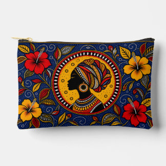 Mozambique Capulana African Print Accessory Pouch