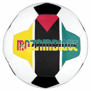 Mozambique Flag Adorable Patriotic Soccer Ball