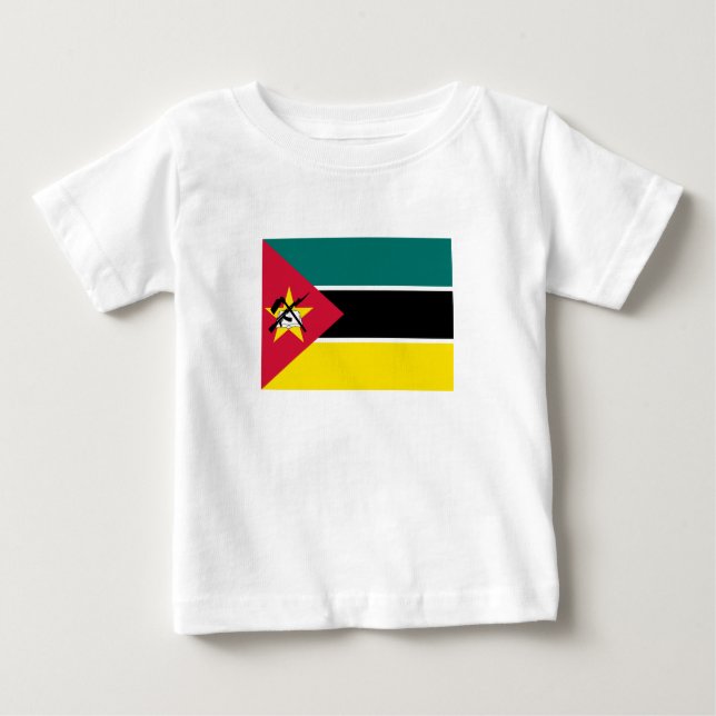 Mozambique Flag Baby T-Shirt (Front)