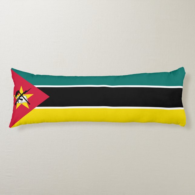 Mozambique Flag Body Cushion (Front)