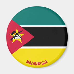 Mozambique Flag Charming Patriotic Magnet