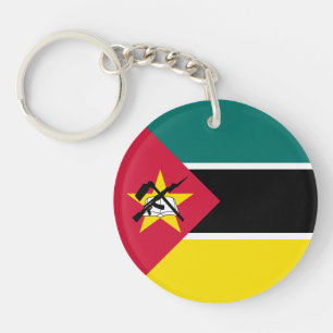 Mozambique Flag Key Ring