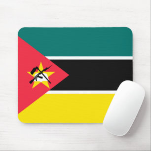 Mozambique flag mouse pad