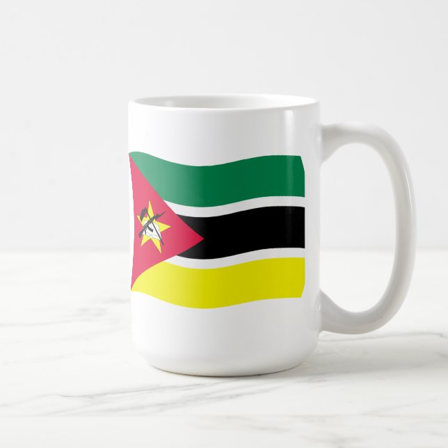 Mozambique Flag Mug (Right)