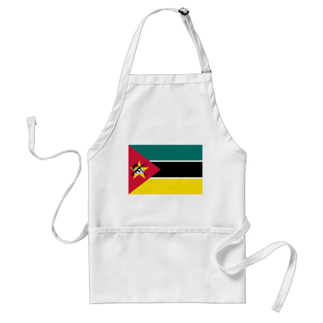Mozambique Flag Standard Apron (Front)