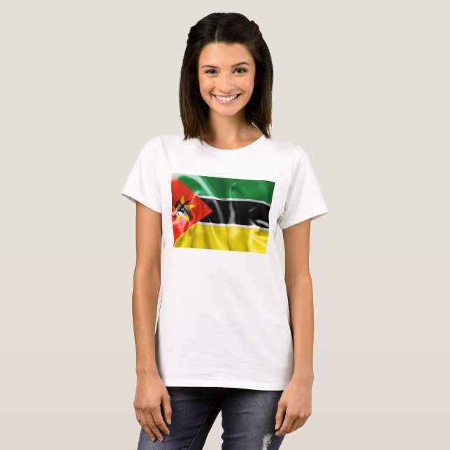 Mozambique Flag T-Shirt (Front Full)