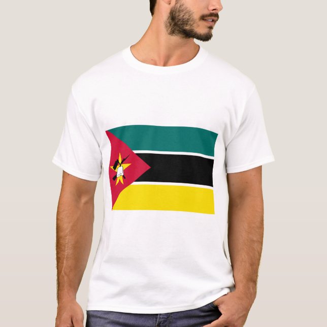 Mozambique Flag T-Shirt (Front)