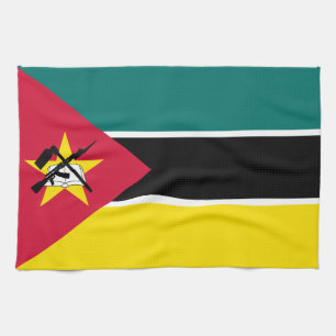 Mozambique Flag Tea Towel