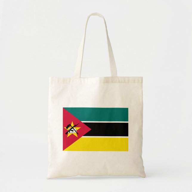 Mozambique Flag Tote Bag (Front)