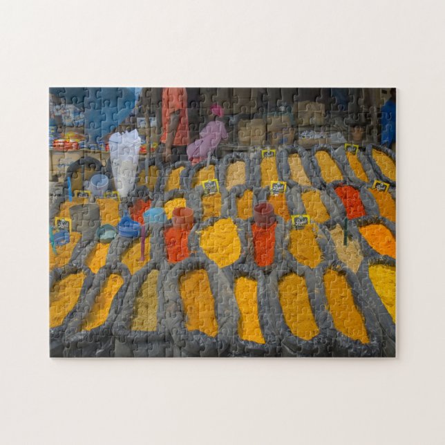 Mozambique Spice Market. Jigsaw Puzzle (Horizontal)