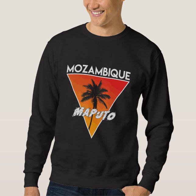 Mozambique With Sunny Colours Sweatshirt (Front)