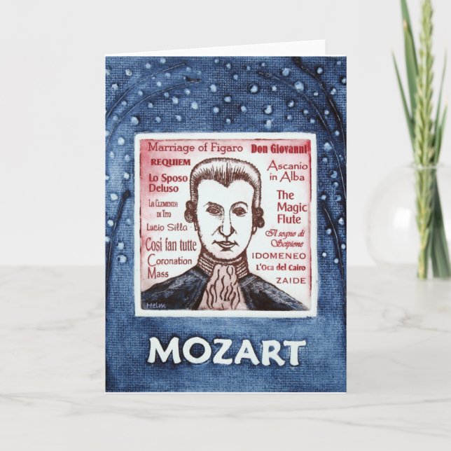 MOZART card (Front)