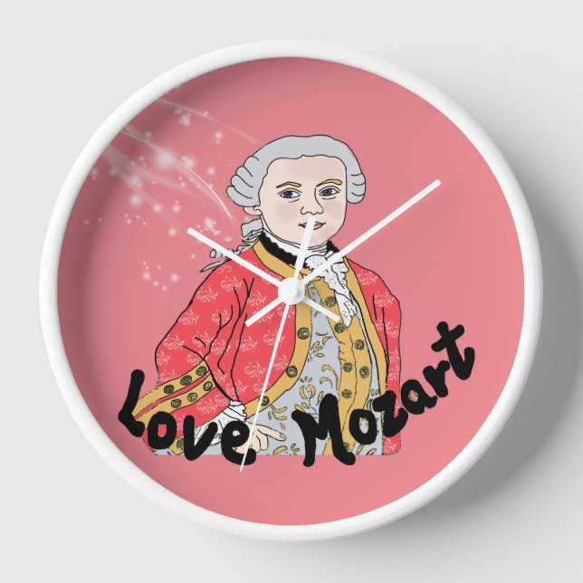 Mozart Clock (Front)