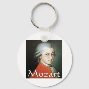Mozart gifts for music lovers key ring