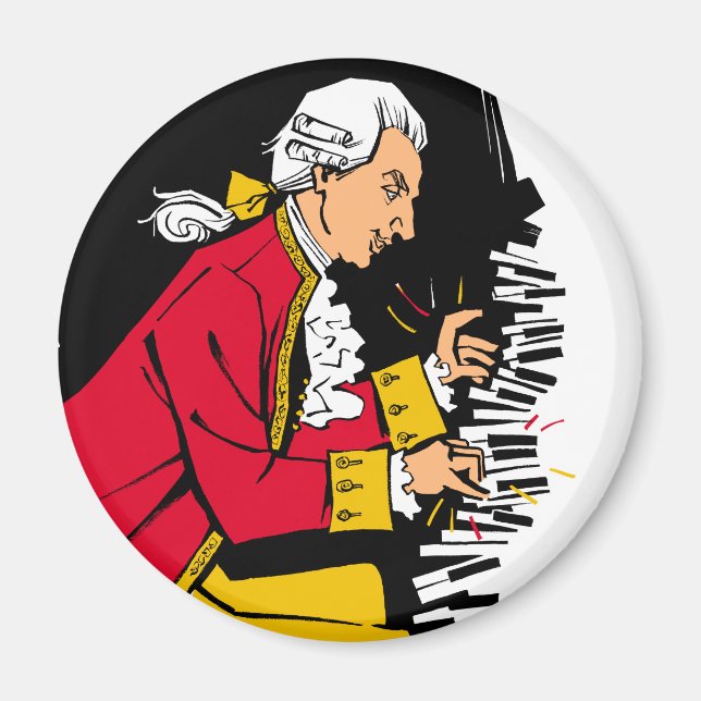 Mozart Magnet (Front)