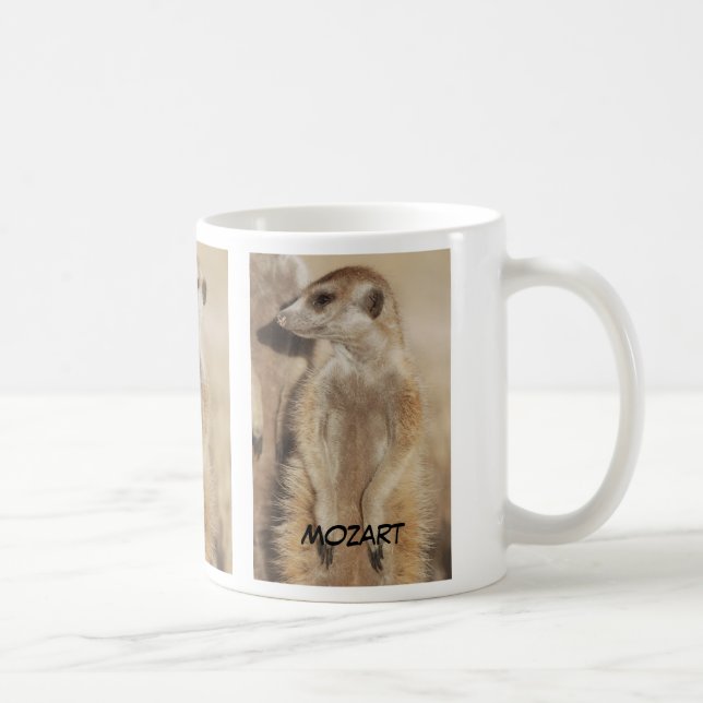 Mozart meerkat Mug (Right)