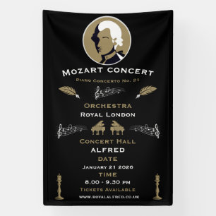 Mozart Music Concert Banner