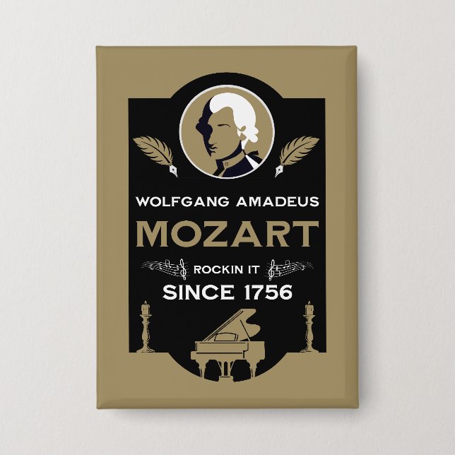 Mozart Music Lover Gift (Front)