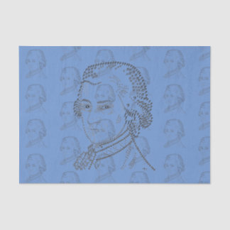 Mozart, music teacher, music student, music gift tissue paper