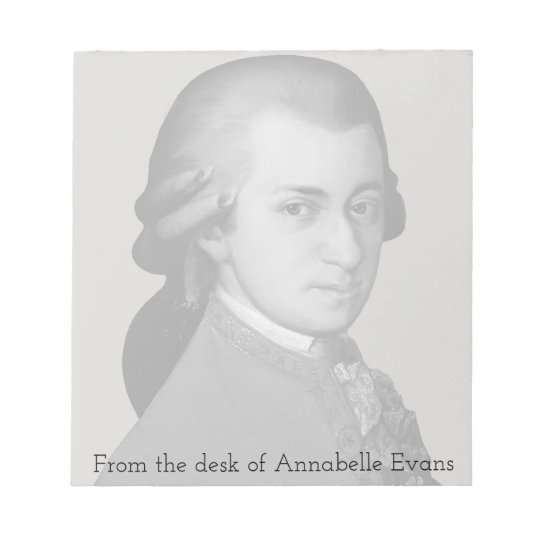 Mozart Notepad