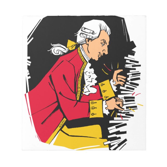 Mozart Notepad (Front)
