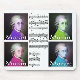 mozart pop art mouspad mouse pad