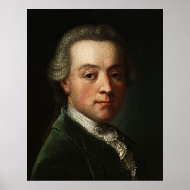 Mozart Portrait Poster (Front)