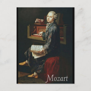 Mozart Postcard