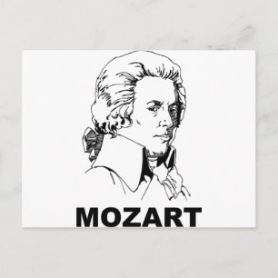Mozart Postcard