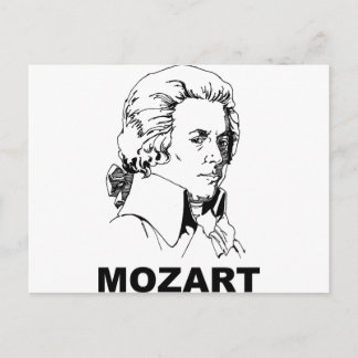 Mozart Postcard
