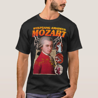 MOZART RAP TEE Classical Composer Music Band Tee