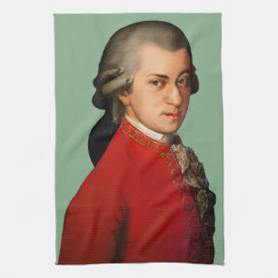 Mozart Tea Towel