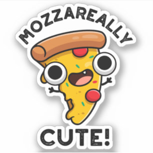 Mozza-really Cute Funny Pizza Pun 