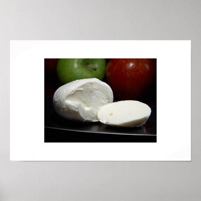 Mozzarella Cheese Poster (Front)