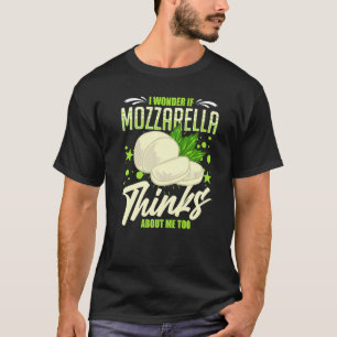Mozzarella Cheese Recipes Buffalo Italian Fresh  1 T-Shirt