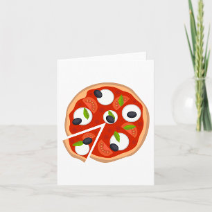 Mozzarella Pizza Card