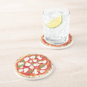Mozzarella Pizza Coaster