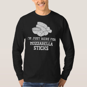 Mozzarella Sticks Cheese Stick Bread T-Shirt