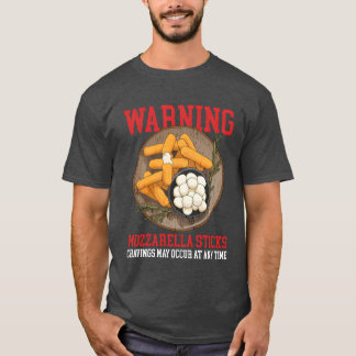 Mozzarella Sticks Cravings Cheese Sticks vintage T-Shirt