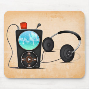 MP3 Player Mouse Pad