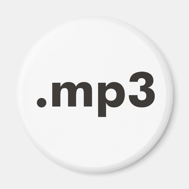 mp3 products & designs! magnet (Front)
