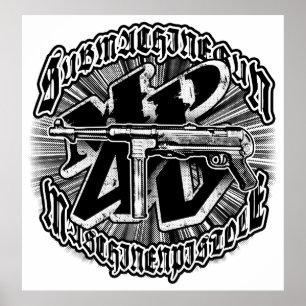 MP 40 Template WT Poster