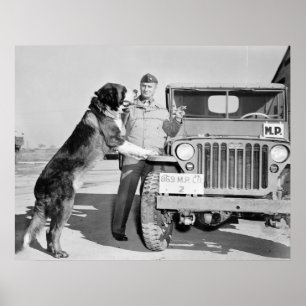 MP Mascot: 1942 Poster