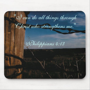 MP - Philippians 4:13 Mouse Pad
